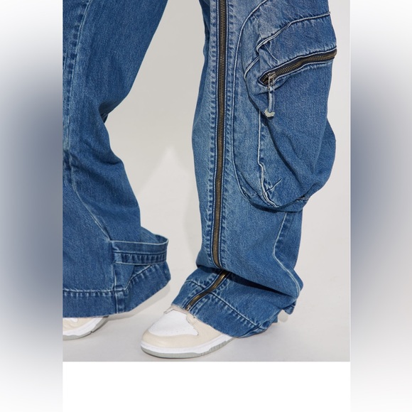 Cargo denims. - Picture 2 of 4